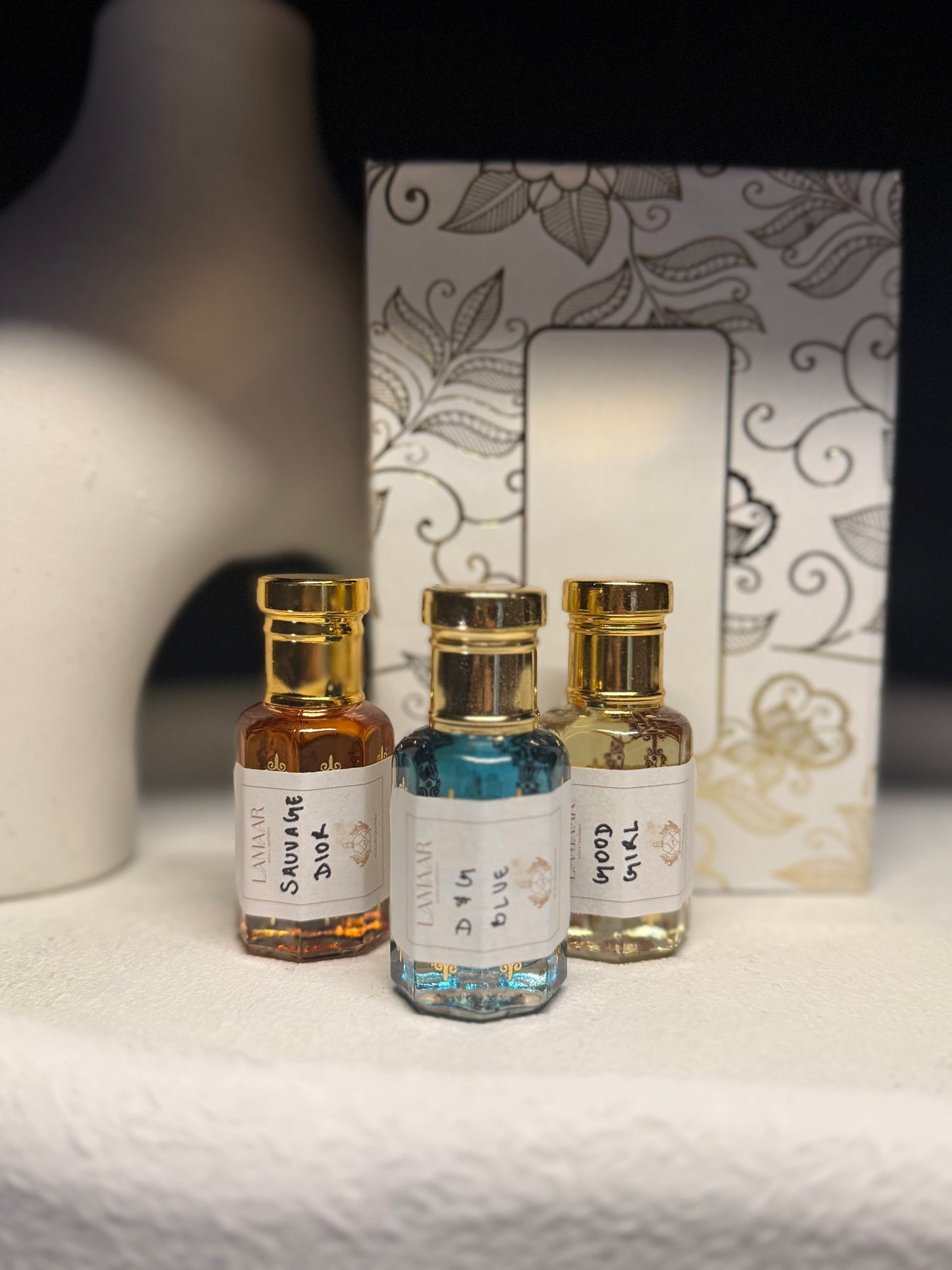 Lamaar Luxury Attar Set – Pick your 4 Fragrance